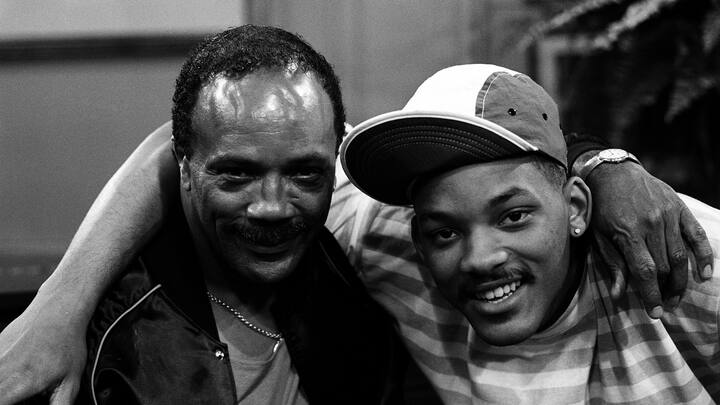 Quincy Jones und Will Smith 