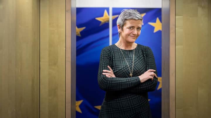 Margrethe Vestager, head of the European Commission's antitrust division, in Brussels, on Nov. 11, 2019. Vestager, who won praise for her oversight of the tech industry is now, with more authority from the European Union, envisioning a more aggressive agenda. (Ans Brys/The New York Times)