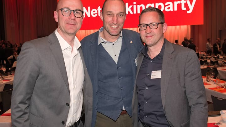 Markus Reber, swisscom;Martin BÃ¼rki, Ericsson;Ivo Jungo, swisscom