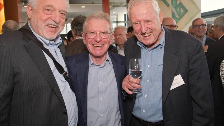 Emanuele Centonze, E. Centonze SA;Andres Leuenberger, Roche;Hans-JÃ¶rg Besmer, Dr. Besmer Consulting AG