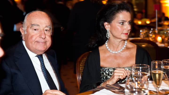 ORG XMIT: AGEN1106110653580107 SAO PAULO, SP, BRASIL,  10-06-2011, 21:00h. Joseph Safra e Vicky Safra no anivers?rio de FHC .Fernando Henrique Cardoso comemora seus 80 anos em um jantar realizado na sala S?o Paulo. (Alexandre Rezende/Folhapress)