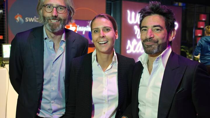 Michael MÃ¼ller, Valora;Corine Blesi, Swiss Economic Forum AG;Schoscho Rufener, MitgrÃ¼nder, Digital Festival