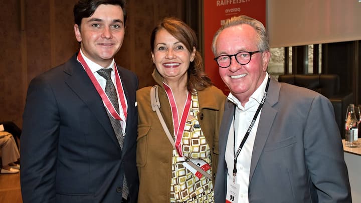 Familienbild:Claudio Walde, EY;Marianne Walde, Walde & Partner Immobilien AG;Gerhard Walde, Walde & Partner Immobilien AG