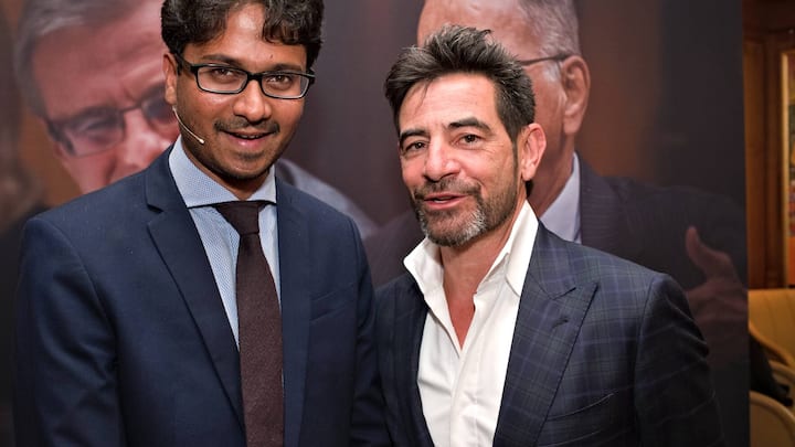 Vijay Kalagara, Founding Partner, Asia Leaders Series;Schoscho Rufener, Member of the Board, MCH