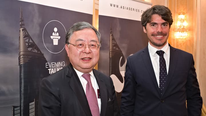 Ronnie Chan, Chairman, Hang Lung Property Group; Callam Fletcher, Founder & Executive Director, Asia Leaders Series