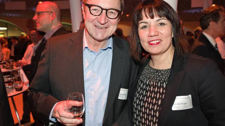 Werner Nuber, PrÃ¤sident Stiftungsrat, Museum fÃ¼r Kommunikation;Manuela Angst, Bern Welcome