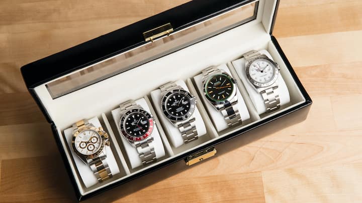 Gewisse Sportmodelle von Rolex gibt es nur noch auf Online-Marktplätzen.