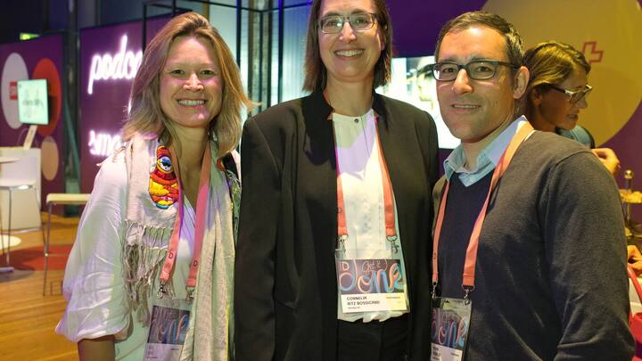 Elke Guhl, Electrolux Schweiz;Cornelia Ritz bossicard, 2bridge AG;Steven Neubauer, comparis.ch AG