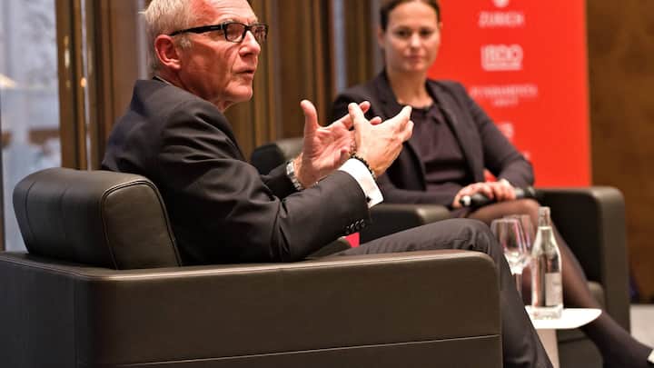 Urs Rohner, VRP, Credit Suisse;Anke Bridge Haux, Digitalchefin Credit Suissel