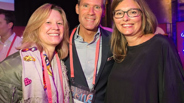Elke Guhl, Electrolux AG;Peter Zehnder, Egon Zehnder International;Karin Schwab, Hauptrednerin