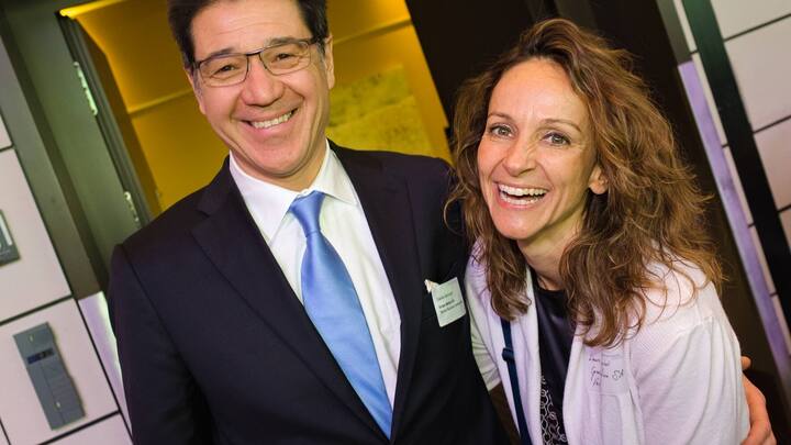 Danilo Bertocchi, Senior Business Development, Green Motion SA;Laura Leoncini, account manager Vertrieb, Green Motion SA