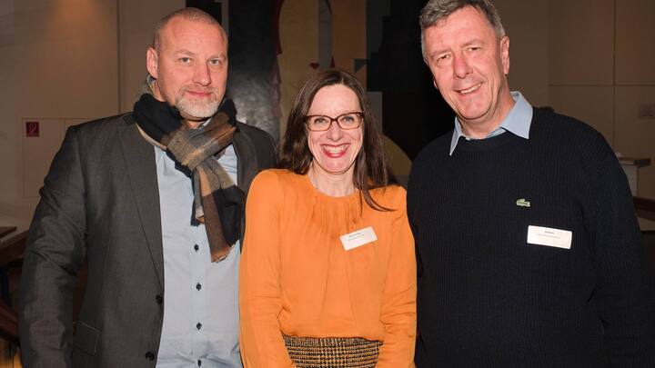 Vladimir Hrdlička, Daiichi Sankyo (Schweiz AG); Nicole Hiesmayr, Daiichi Sankyo (Schweiz) AG; Urs Ruetz, Daiichi Sankyo (Schweiz) AG