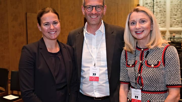 Anke Bridge Haux, Digitalchefin, Credit Suisse;Holger Greif, PricewaterhouseCoopers AG;Simone BodenmÃ¼ller, Google Switzerland GmbH