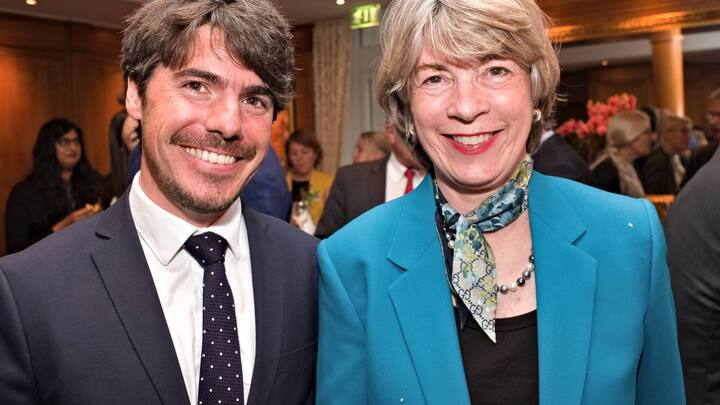 Callam Fletcher, Founder & Executive Director, Asia Leaders Series; Barbara Kux, Unternehmerin und Verwaltungsrätin