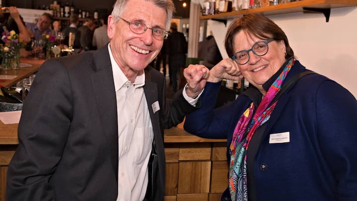 Heinrich M. Lanz, President, swisscontact Swiss Foundation for Technical Cooperation; Anna Katharina Laederach, Managing Partner, Leaders Solutions AG