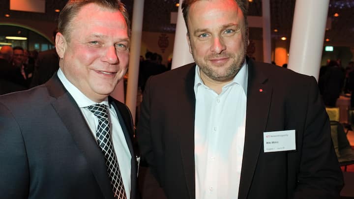 Hanno Gripp, Sales Director Switzerland, NTT Europe Ltd.;Miki Mitric, Director Branch East, SPIE ICS AG