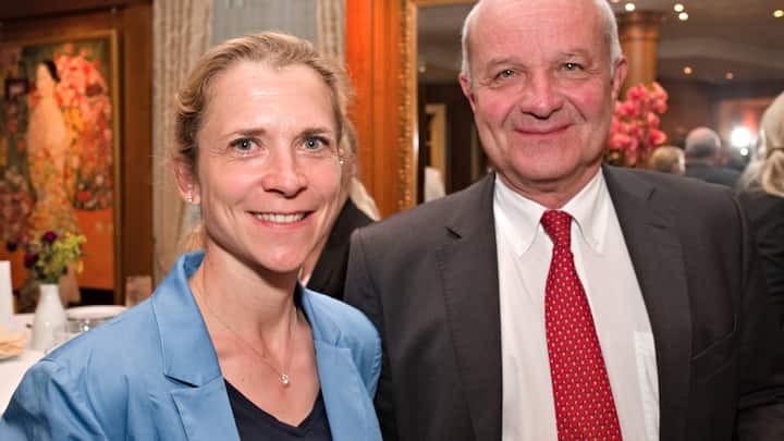 maja Baumann, Member of the Board of Directors, Vontobel Holding AG; Martin Naville, CEO, Swiss American Chamber of Commerce