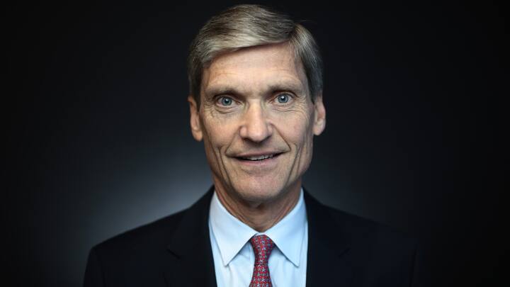 Erik Fyrwald, chief executive officer of Syngenta AG, poses for a photograph following a Bloomberg Television interview during the St. Petersburg International Economic Forum (SPIEF) at the Expoforum in Saint Petersburg, Russia, on Friday, June 2, 2017. The event program is based around the theme 'Achieving a New Balance in the Global Economic Arena' and runs from June 1 - 3. Photographer: Simon Dawson/Bloomberg