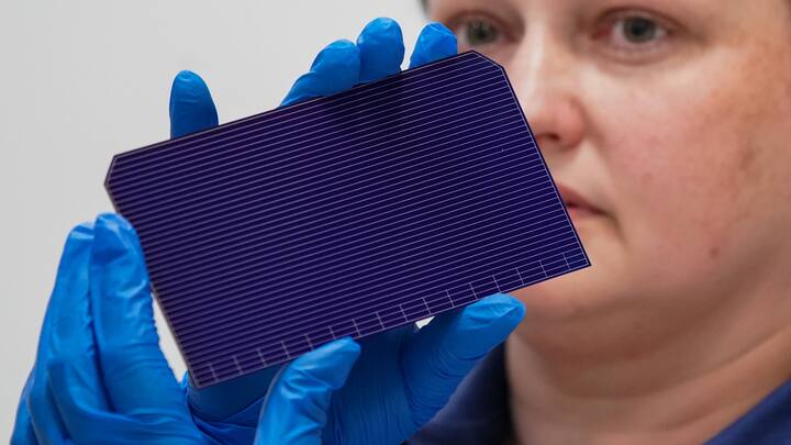 Solarzelle der Meyer Burger Technology AG