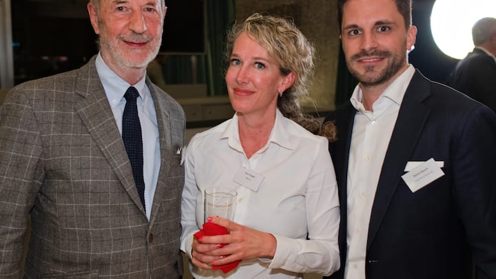 Jost Wirz, Ehrenpräsident Wirz Gruppe; Doro Engels, SBB AGSimon Gauch, Cruise-Interconnect AG