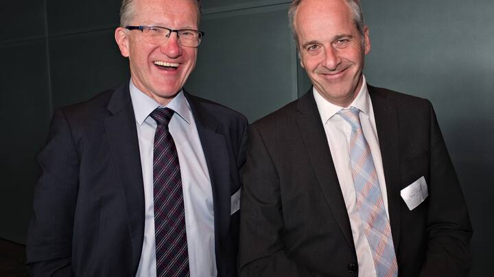 Jürg Staub, CEO, Reichmuth & Co.; Dionys Berwert, COO, Reichmuth & Co.