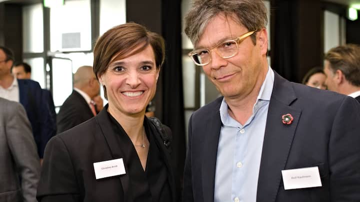 Christine Arndt, Scheidungsanwältin; Rolf Kaufmann, Managing Director, 1875 Finance