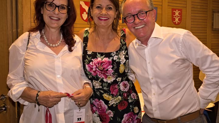 Monica Burkard, BonnieFit;Marianne Walde, Walde & Partner Immobilien AG;Gerhard E. Walde, Walde & Partner Immobilien AG
