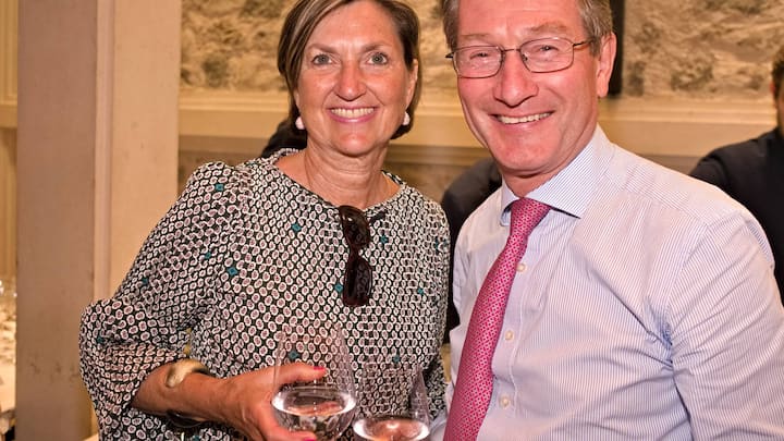 Wilhelm Luxem, Managing Director, Hotel Baur au Lac;Marie-BÃ©nÃ©dictine Luxem