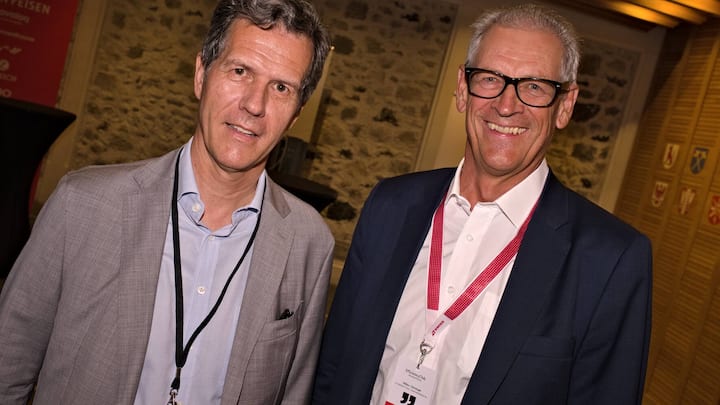 Richard Fritschi, PrÃ¤sident, Sphinx Tools;Christoph Hilber, P-CONNECT Executive Search & Outplacement