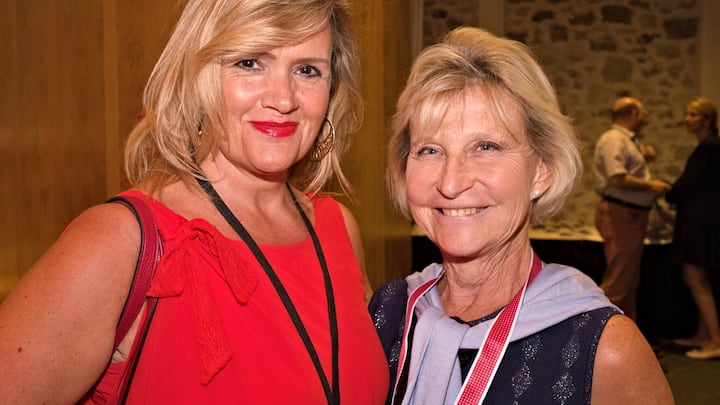 Manuela Leonard, Assistentin der StadtprÃ¤sidentin;Christine-Maja Lips, Inhaberin & CEO, media annoncen ag / Herbert Lips AG
