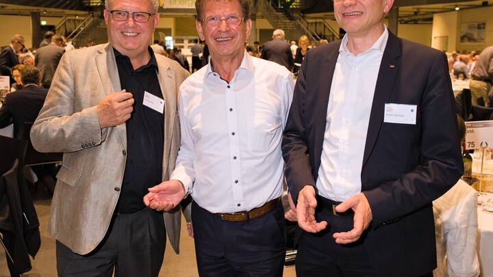 Urs Gasche, VRP, BKW; Siegfried Gerlach, CEO, Siemens ( Schweiz) AG; Robert Itschner, CEO, ABB (Schweiz) AG