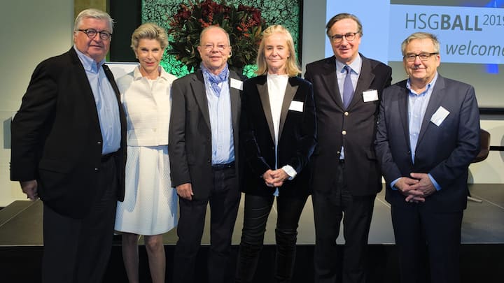 Das Organisationkomitee Christian Kooenig; Helen Zimmer-Koch; Otto C. Honegger; Gitti Hug; Alain D. Bandle; Max Becker