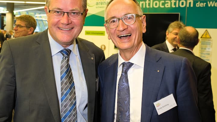 Hans-Kaspar Scherrer, CEO, eniwa;Guido Schilling, Managing Partner, guido schilling ag