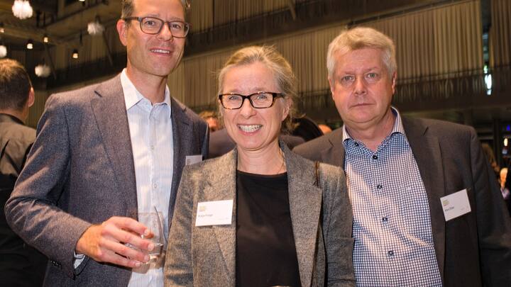 Marco Villiger, Head of Customer Service, Siemens Mobility AG;Katja Feige, SBB Immobilien;Alexander R. Etter, GeschÃ¤ftsfÃ¼hrer, InnVeritas GmbH