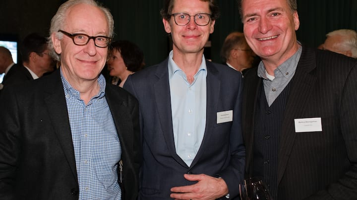 Médard Meier, Wirtschaftskonsulent & Kommunikationsberater; Hansjörg Ryser, Helvetia Versicherungen; Markus Baumgartner, b-public AG