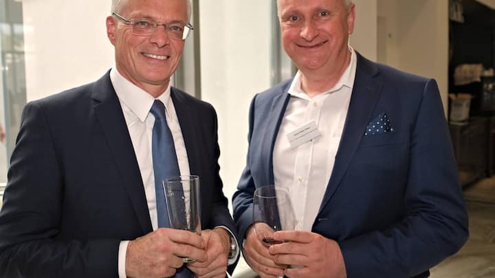 Thomas Minder, Ständerat; Hans-Peter Hess, HSC-Hess Strategy Consultants AG