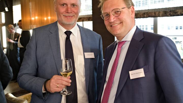 Tim Marschall, Dänischer Honorarkonsul in der Schweiz; Sten E.D. Rasmussen, Head Corporate Centre Advisory, Swiss Re
