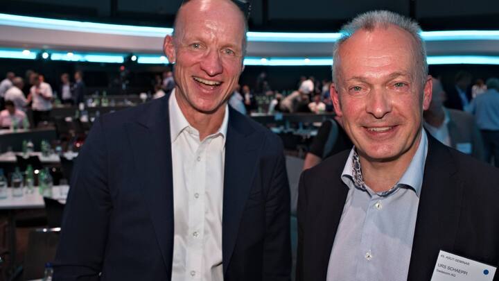 Olaf Swantee, CEO, Sunrise Communications AGUrs Schaeppi, CEO, Swisscom AG;