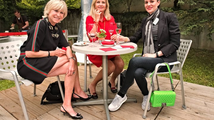 Maya Aeberhard, Asoni SA; Esther Streng, Streng Plastic AG; Monika Balbinot, UBS Switzerland AG