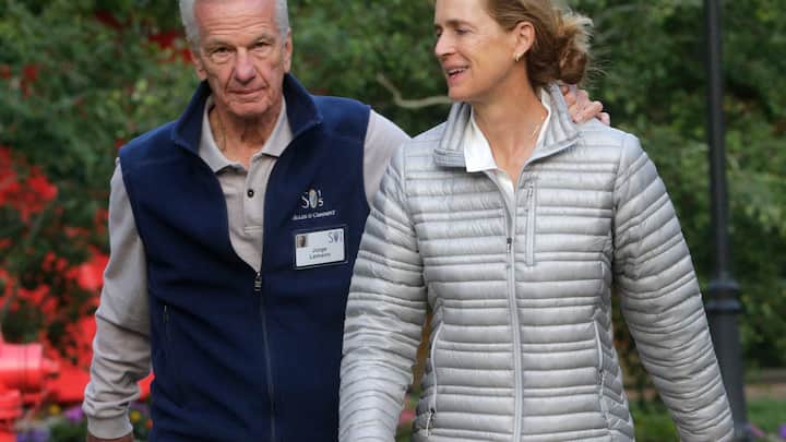 Jorge Lemann mit seiner Frau