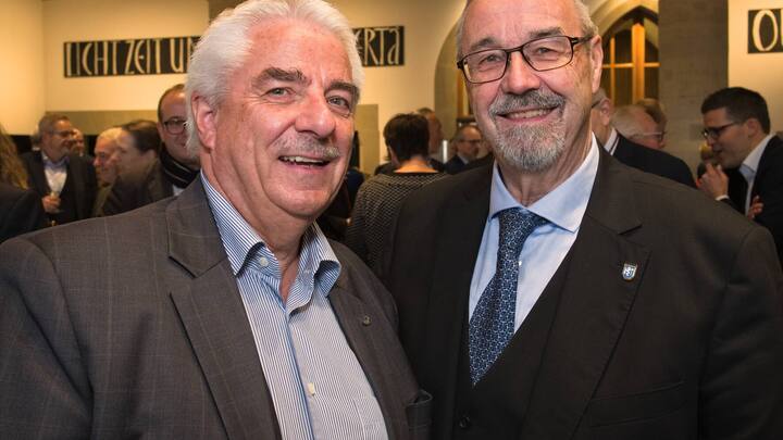 Ulrich M. Bienz, VR RWL Holding AG;Peter Oehrli, PrÃ¤sident, Spysi