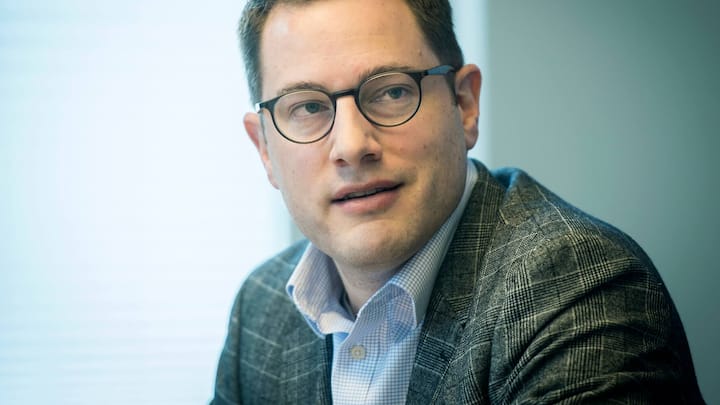 Weinfelden TG - Jerome MÃ¼ggler, Direktor der Industrie- und Handelskammer (IHK) Thurgau.