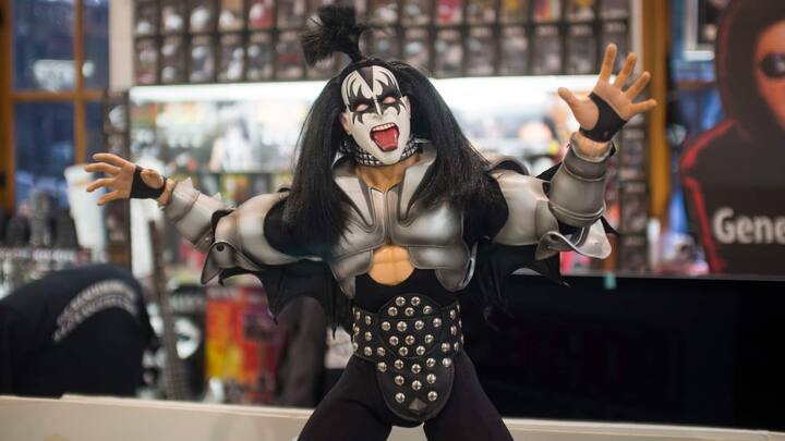 Gene Simmons photographed at his home, Beverly Hills, CA October 16 2019