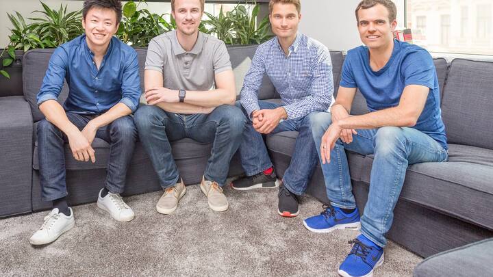 Tao Tao, Martin Sieber, Johannes Reck, Tobias Rein (v.l.)