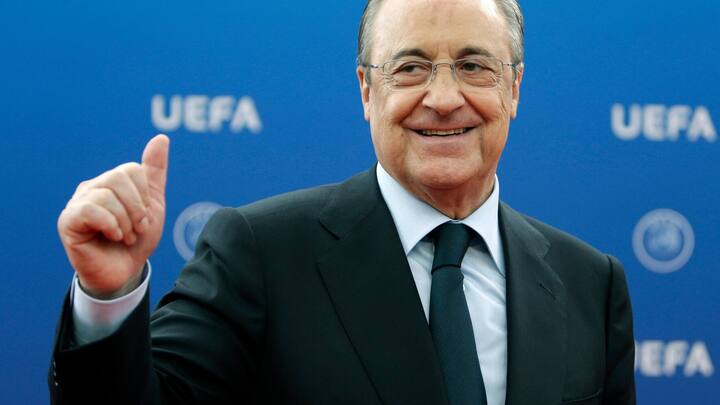 Florentino Perez, Präsident von Real Madrid