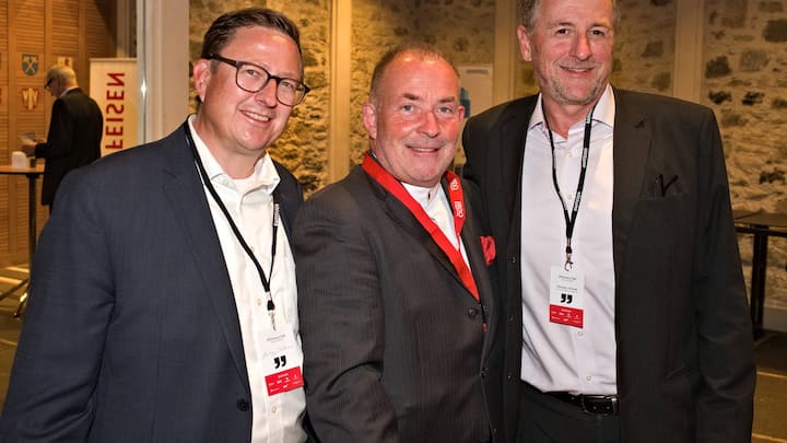 Philipp Mathieu, Partner, Wilhelm AG;Daniel Moos, International Music Productions;Christoph Pfenninger, PFC Financial Consulting AG