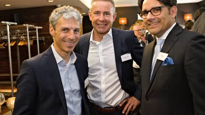 Christian Stambach, Partner, Bratschi St. Gallen; Roman Timm, Inhaber, TMAC Timm Management Advisory; Ivo Bieri, Managing Director, vwd group