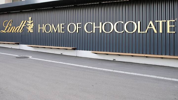 Schriftzug Home Of Chocolate