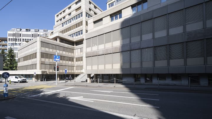 Zürcher Finma-Dependance: In dem Zweckbau nahe dem Hauptbahnhof informierten die Behörden die UBS-Spitze. Sie war bestens vorbereitet.