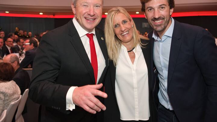 Adrian Verdun, Obmann, Zibelegringe;Sandra Verdun, OK Zibelegringe;Fabian Cancellara, Oympiasieger